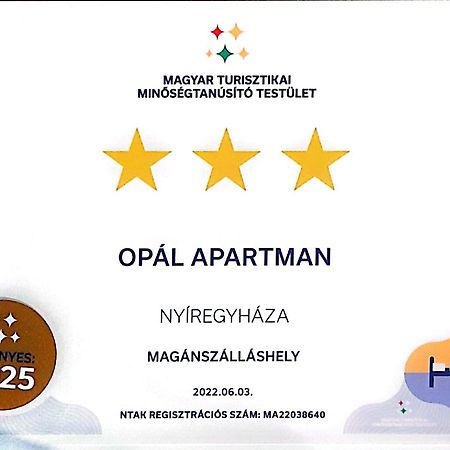 Apartamento Opál Apartman Nyíregyháza Exterior foto